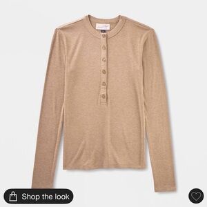 Universal Thread Tan Long Sleeve Tee